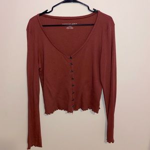 American Eagle ribbed long sleeve